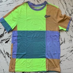 Nike The Nike Tee Patchwork Tee Shirt 3M reflector